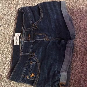 abercrombie kids denim shorts